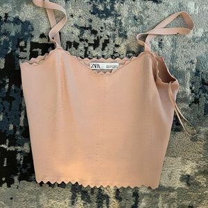 Pink Zara Crop Top